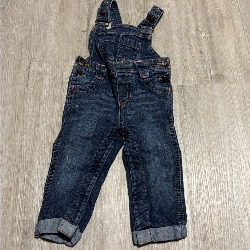 Old Navy Kids Denim Overalls - Blue